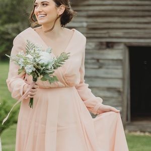 Revelry Dress - First Kiss Pink - Juliet Chiffon